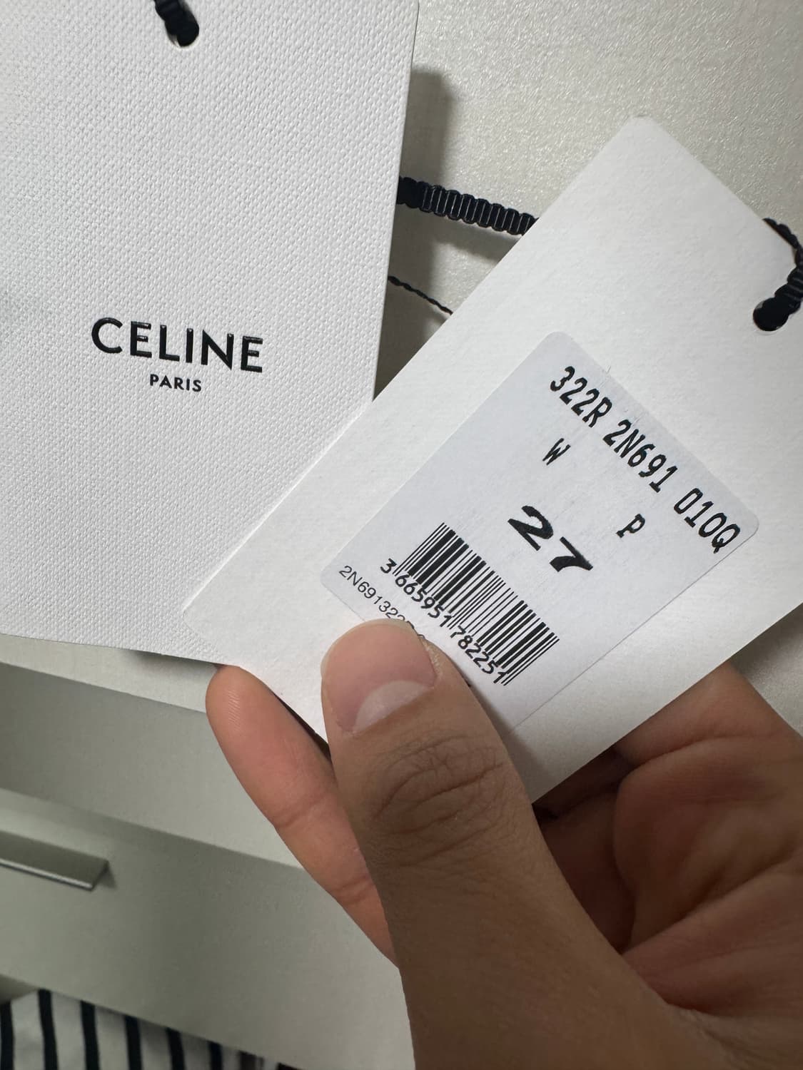 Celine 서프플레어진 화이트 상품이미지4