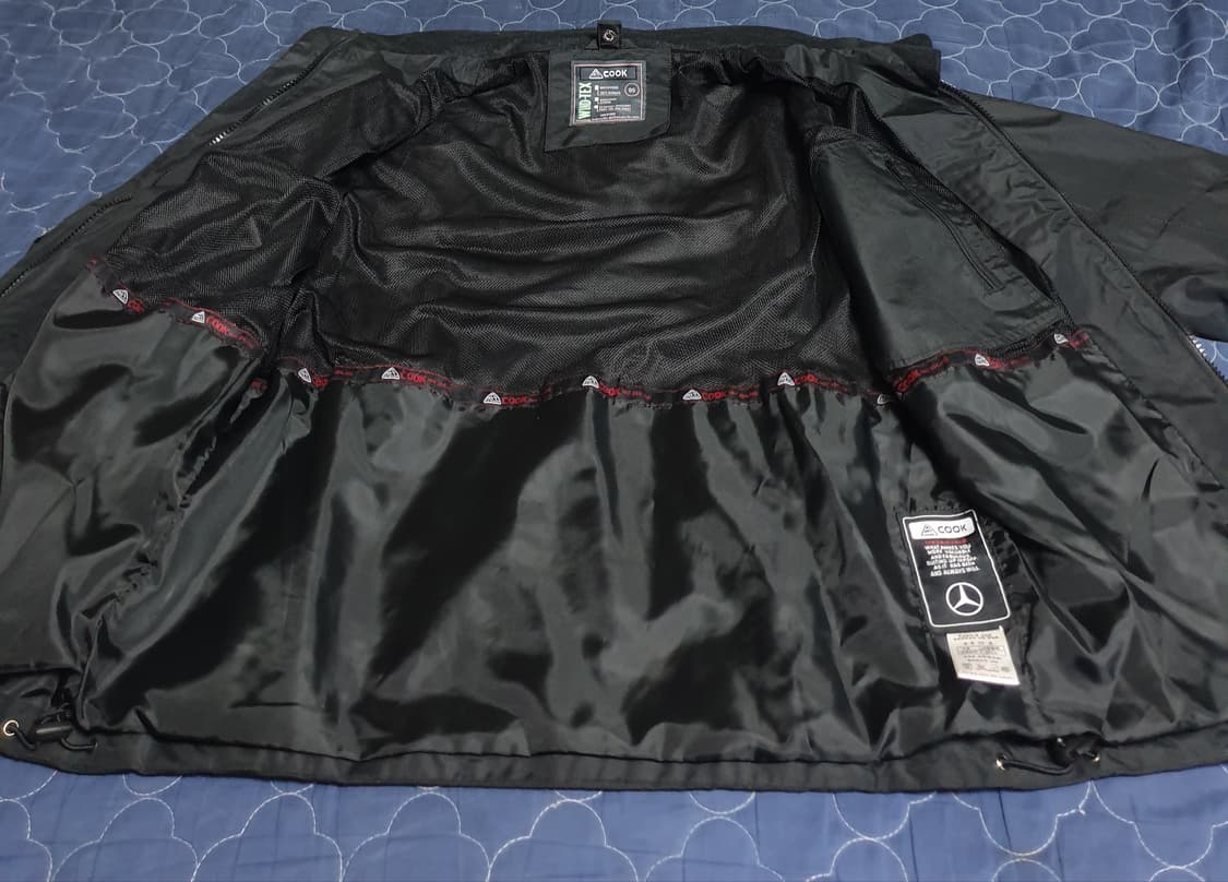 벤츠 MT COOK 아웃도어 바람막이 자켓 블랙 (95) 상품이미지3