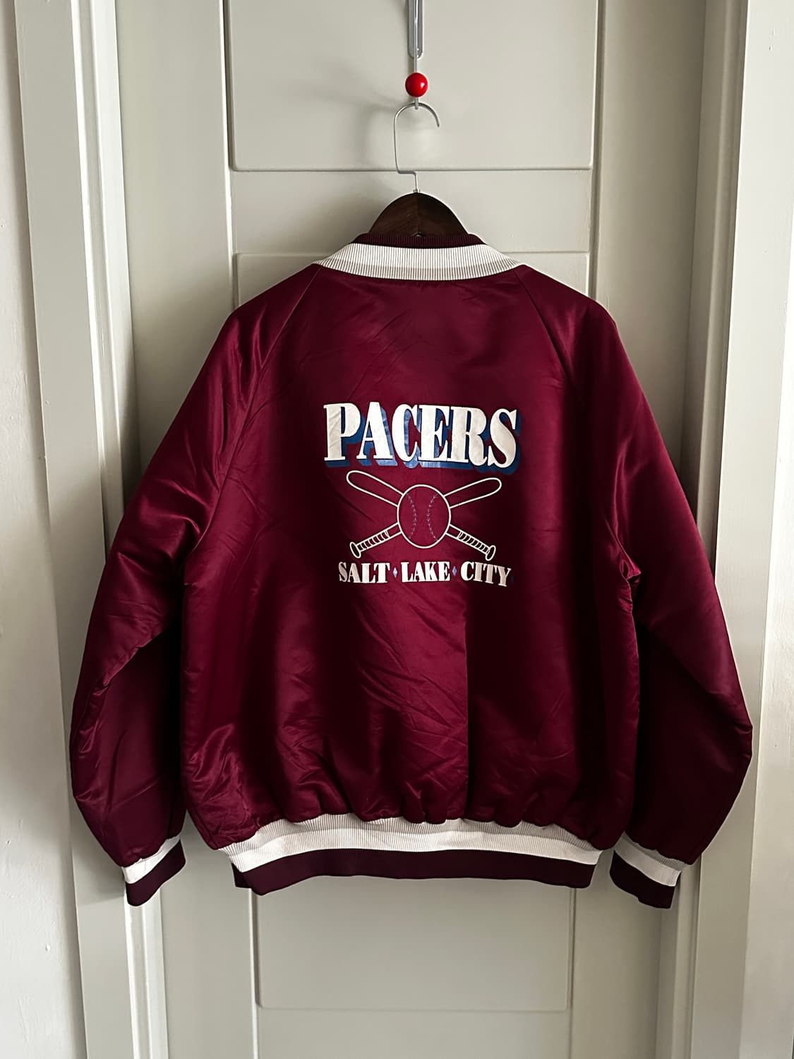  PACERS 사틴 바시티 자켓  상품이미지5