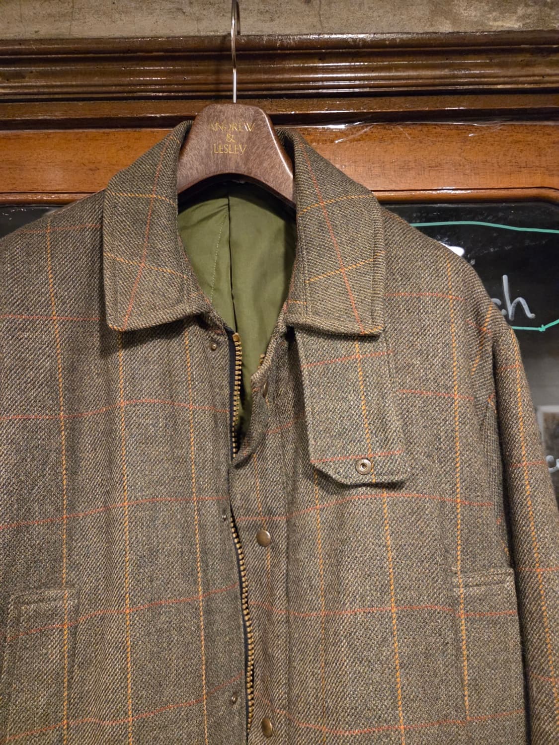 데이비드 앤드류 트위드 아웃도어자켓 상품이미지2