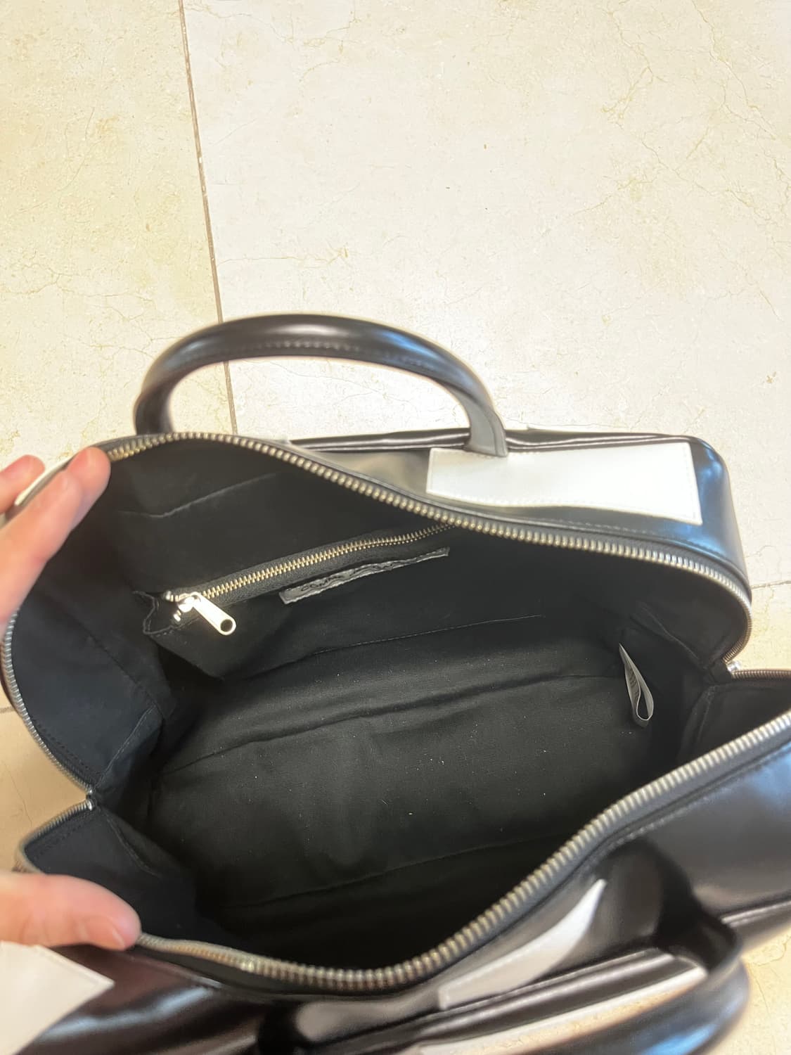 꼼데가르송 기하학 패턴 토트백 (리미티드 제품) 상품이미지6