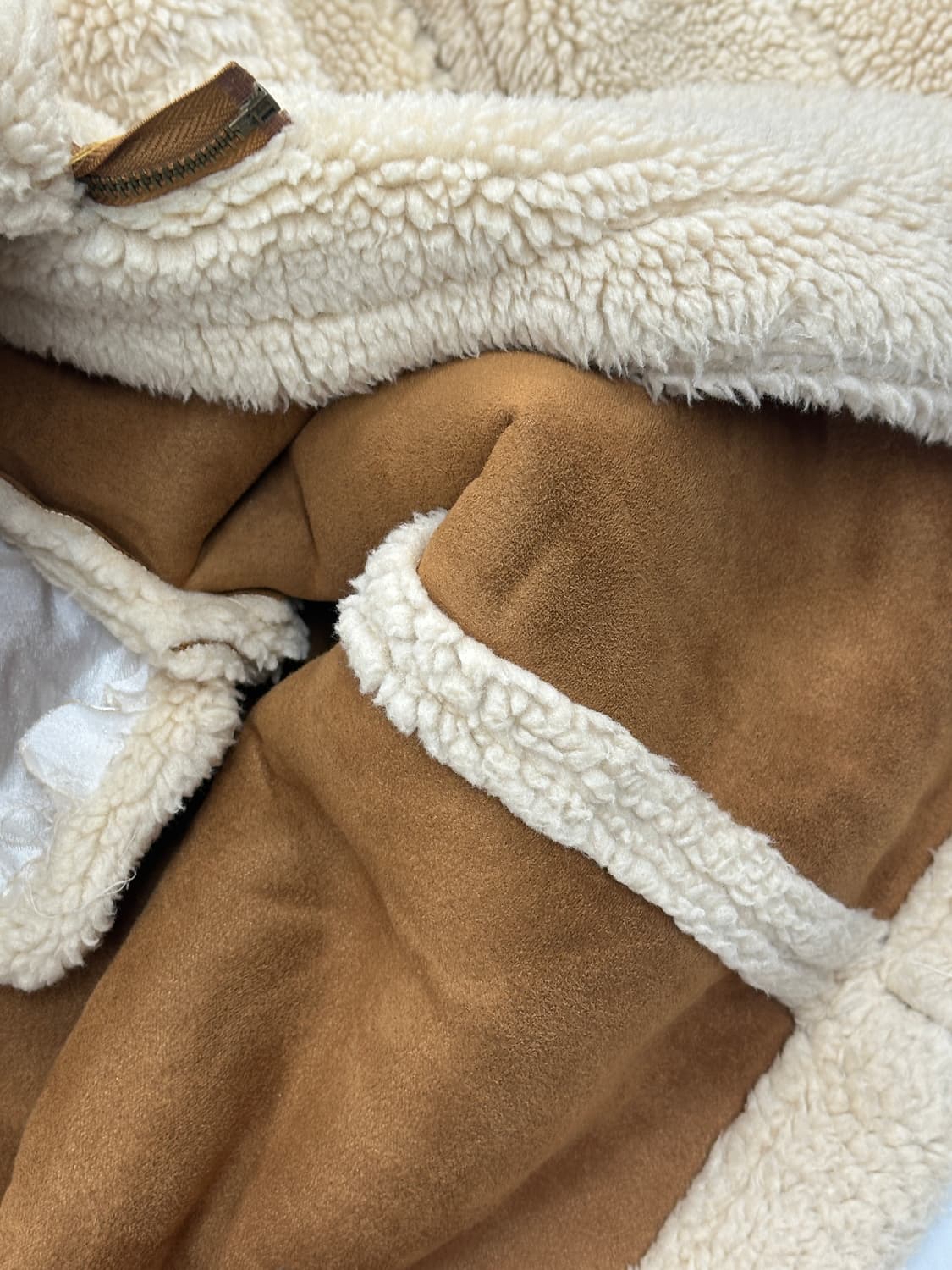 🧁양털 후드 폭닥폭닥 롱 코트 후리스🧁 그런지 히피 에스닉 상품이미지4