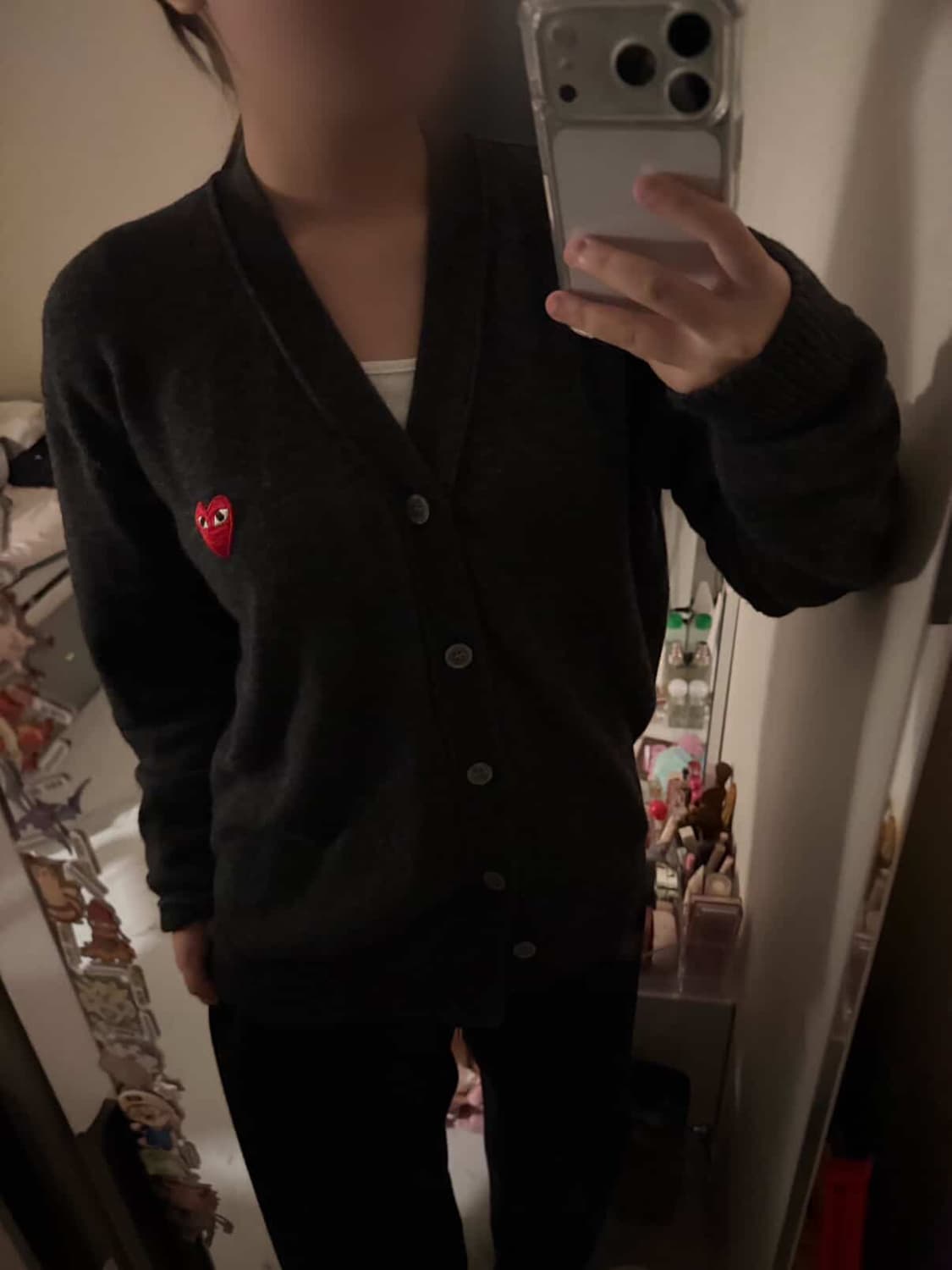 꼼데가르송 니트 가디건 판매합니다 상품이미지1