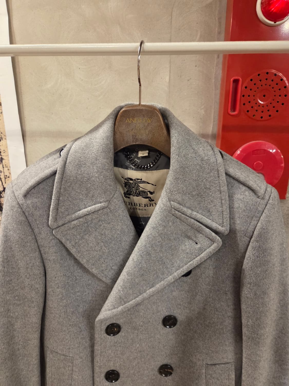 버버리 캐시미어 피코트 상품이미지9