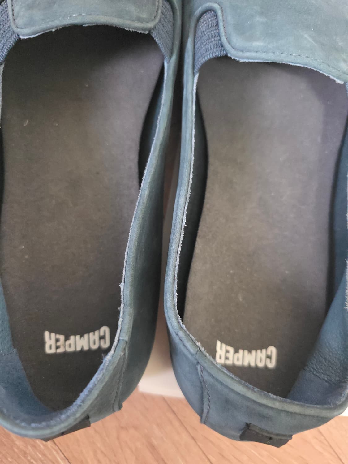 캠퍼 CAMPER 딥그린 스웨이드 슬립온 38 상품이미지4