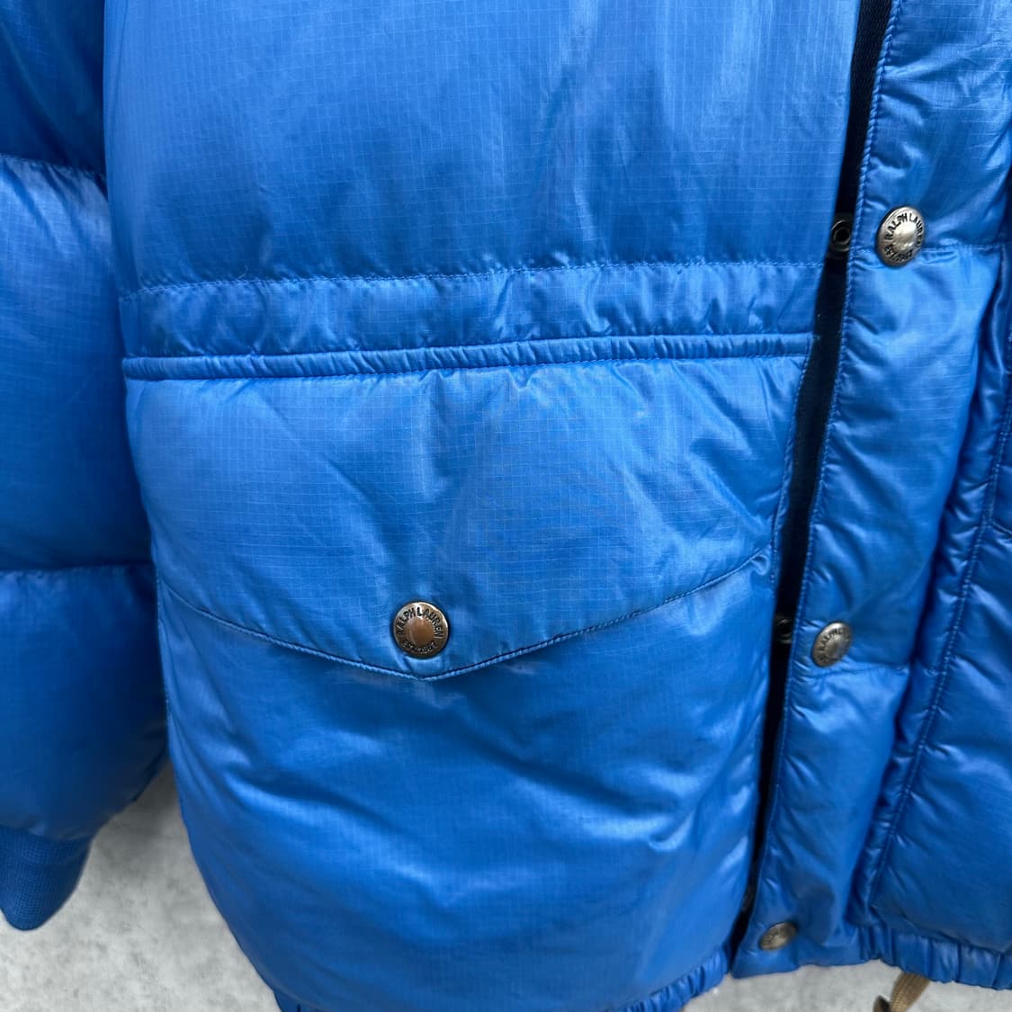 95 폴로 랄프로렌 남자 스카이블루 마운틴 다운 패딩 상품이미지8