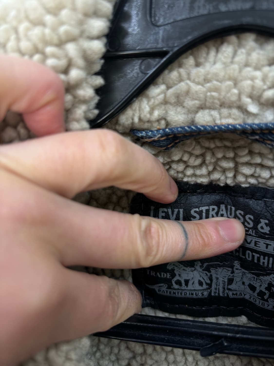 리바이스 90s 블랙탭 데님 자켓 상품이미지7