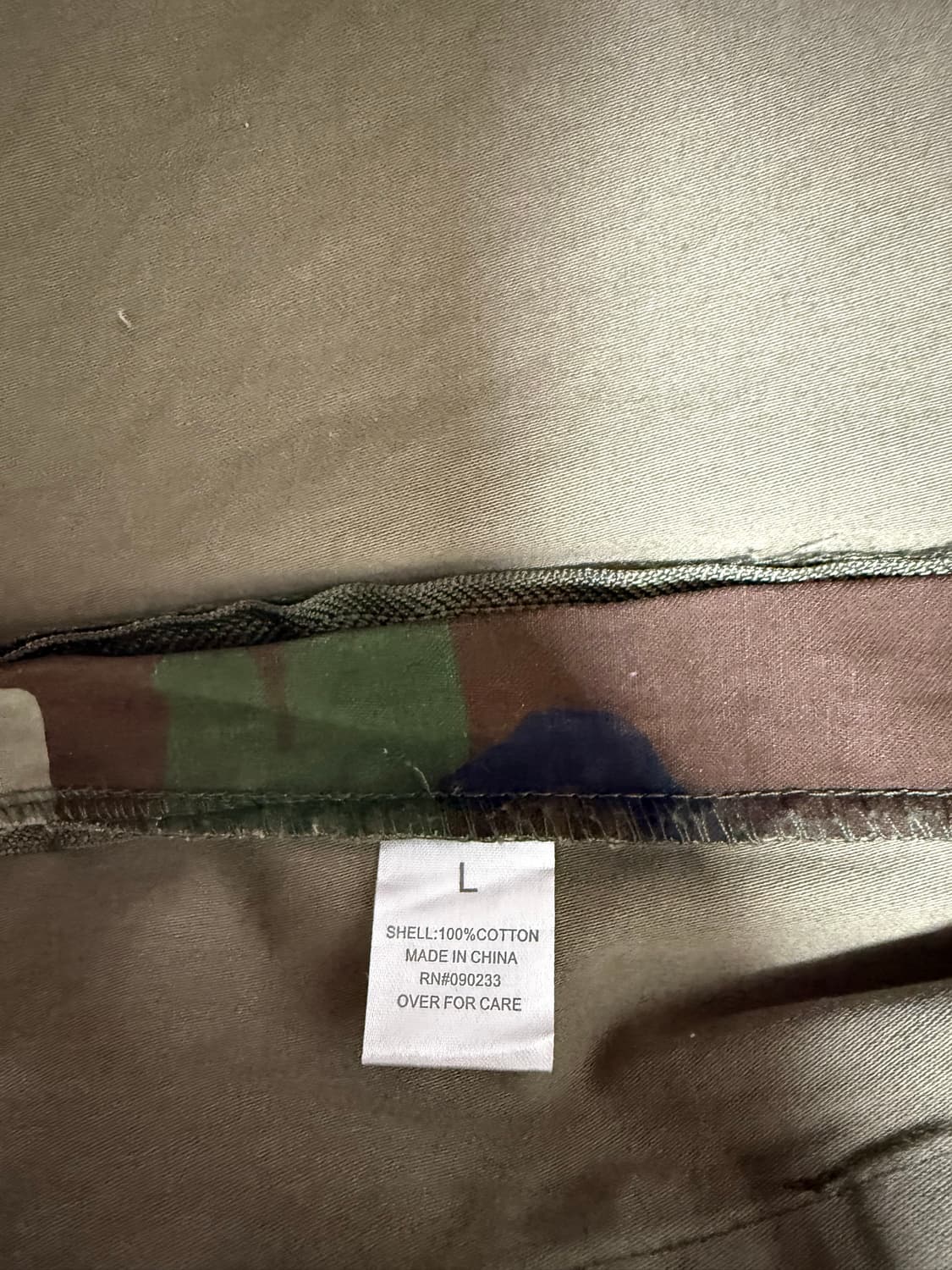 Fear of god 팍선 카모자켓 판매합니다  상품이미지3