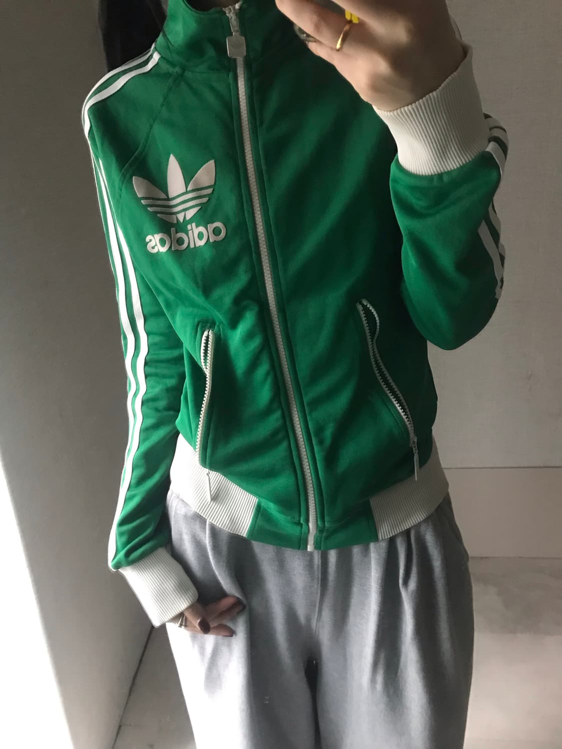 아디다스 그린 빅파이어버드 져지 상품이미지3
