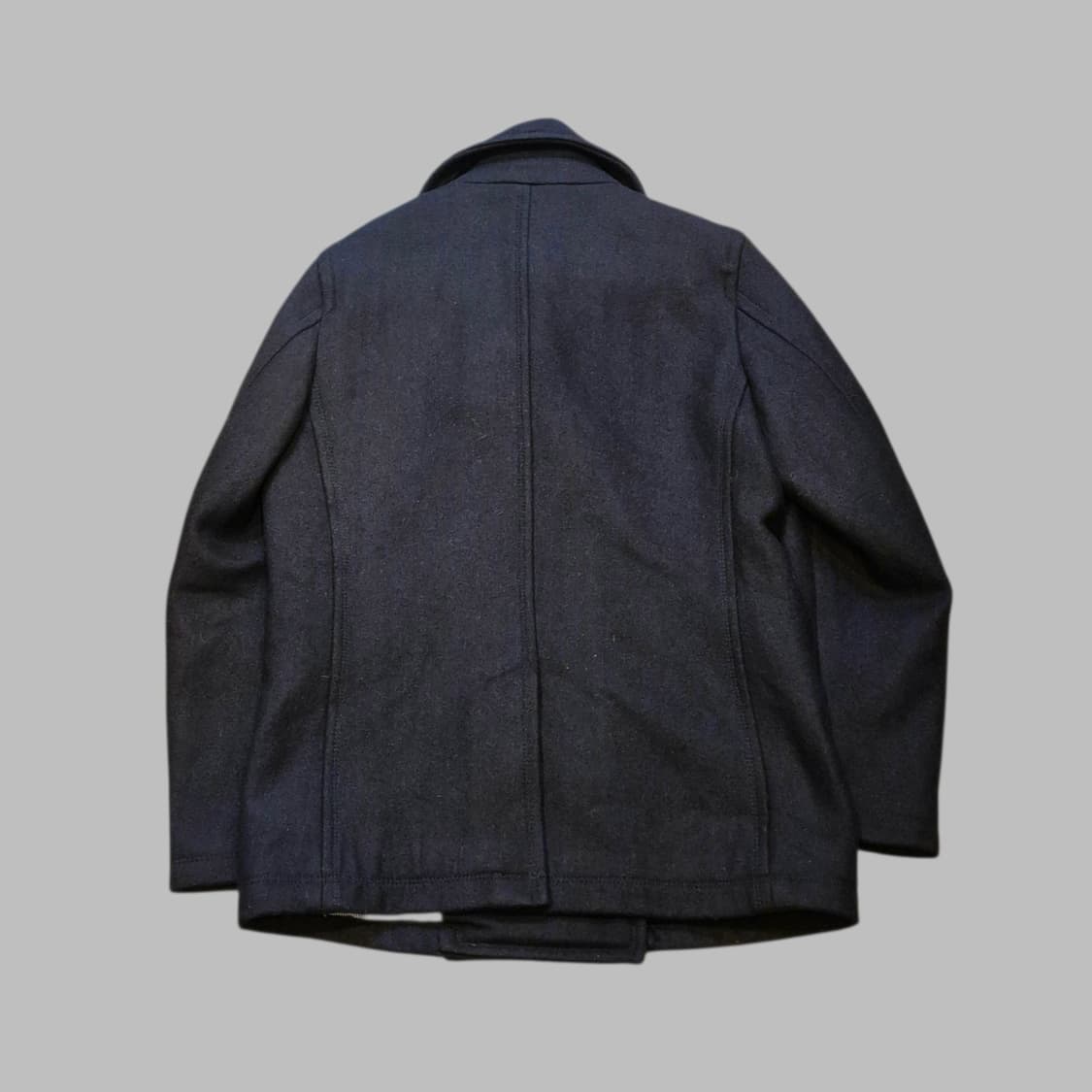 여성-M 네이비 울 P코트  상품이미지2