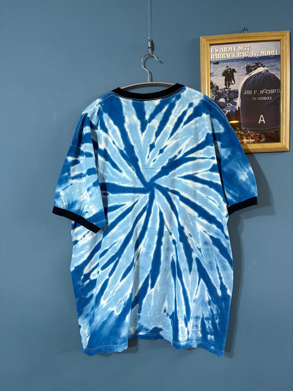 90‘s Anvil  Tie-Dye Ringer T. 상품이미지8