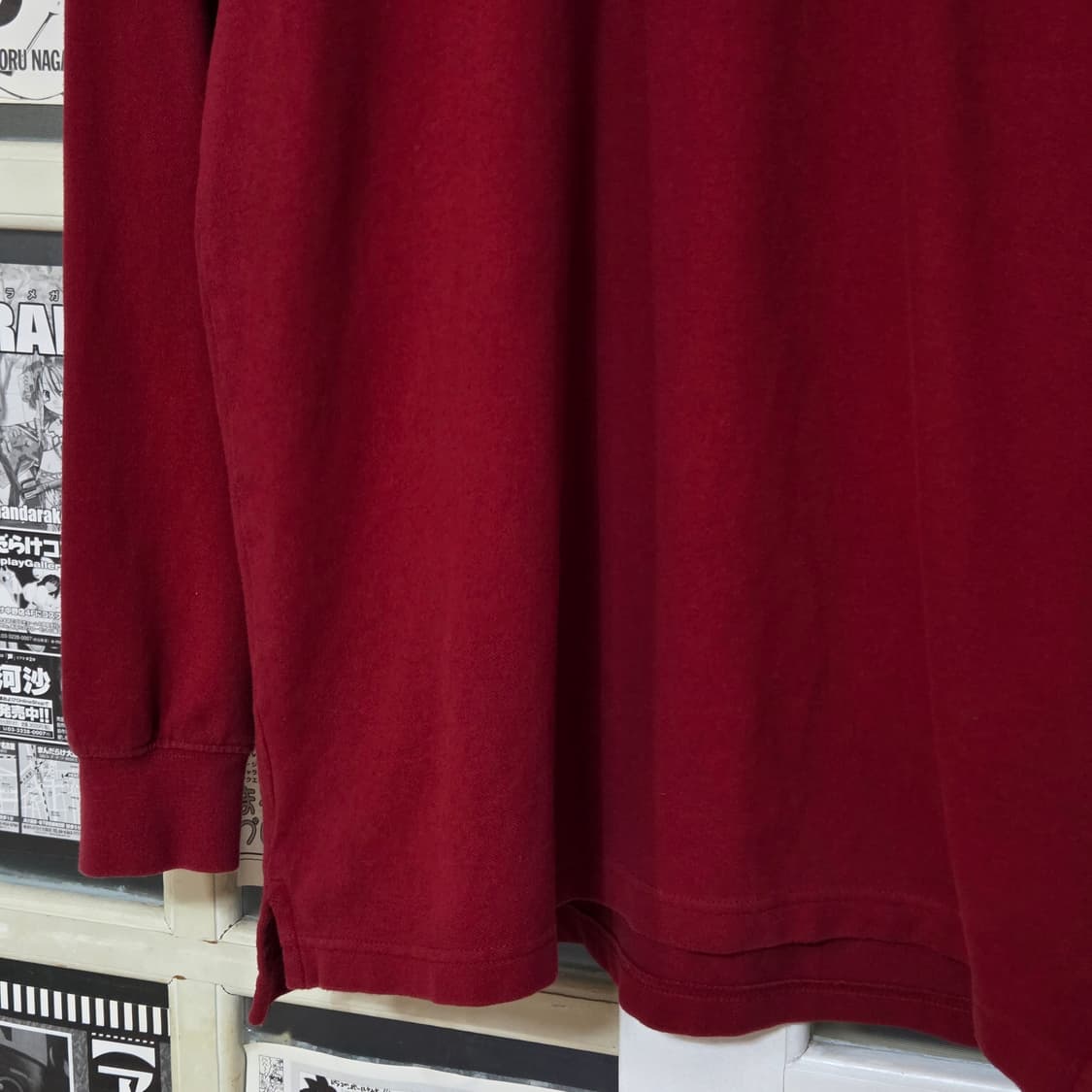 아디다스 일본판 레드 카라 PK 롱슬리브 상품이미지5