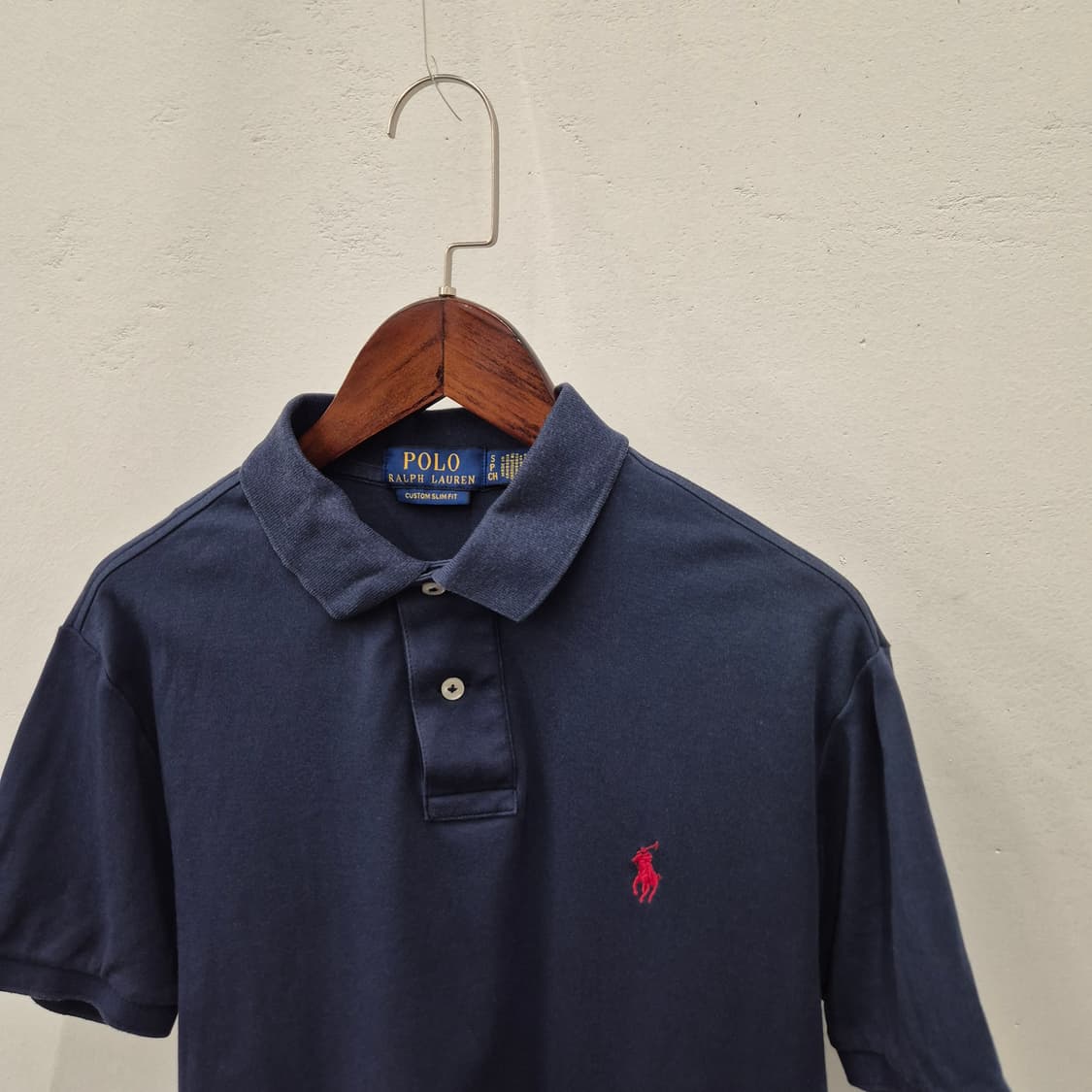 폴로 랄프로렌 커스텀슬림핏 카라 반팔 S 상품이미지2