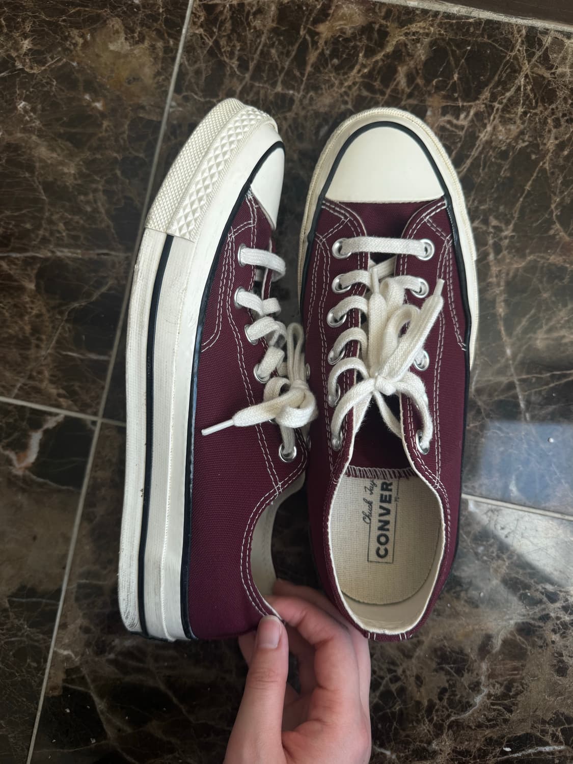컨버스  척70 빈티지 버건디 상품이미지6