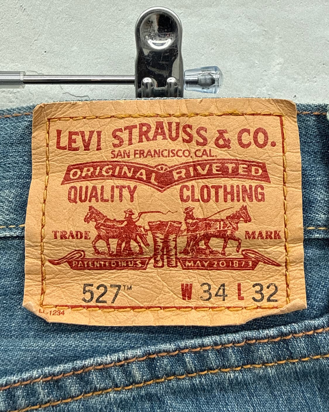 리바이스 00s 527 로우 부츠컷 데님 팬츠 상품이미지10