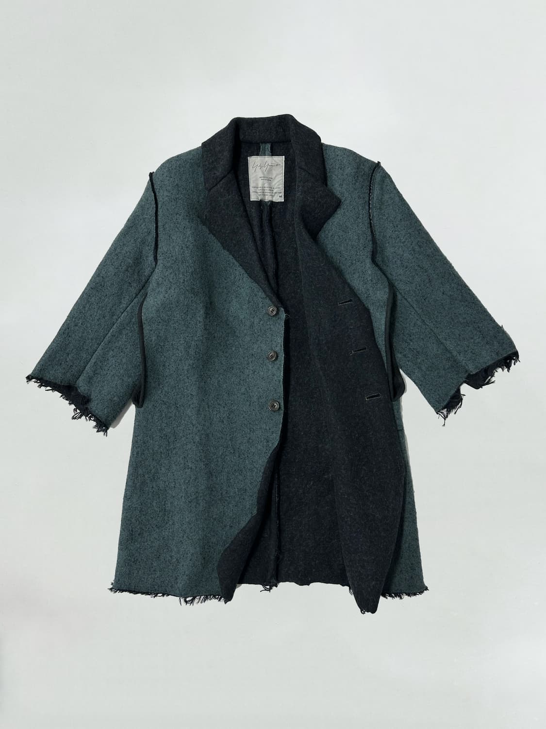 요지야마모토 더블페이스 아카이브 울 자켓 상품이미지1