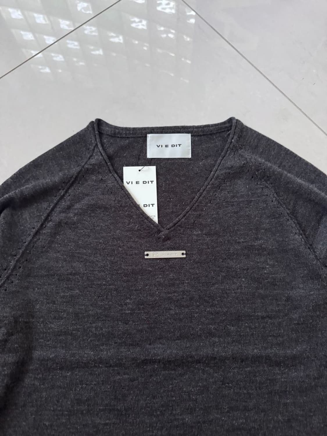 GLOVE V-NECK KNIT V넥 니트  상품이미지5