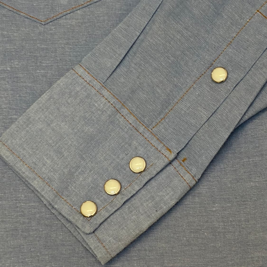 새상품급 90s 미국빈티지 랭글러 웨스턴 헤지청 셔츠 청셔츠 청남방 상품이미지6