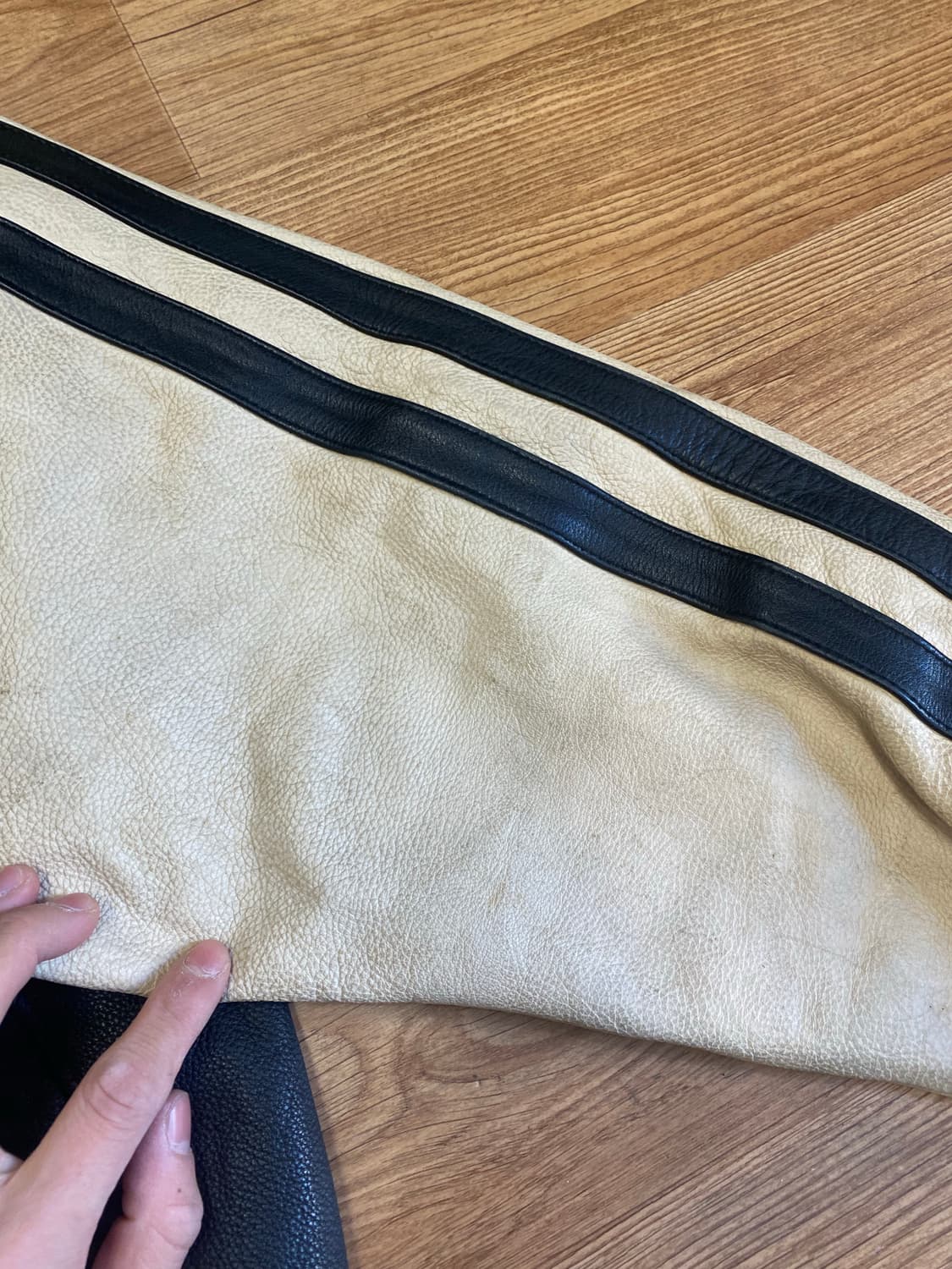 빈티지 레더바시티자켓 상품이미지3