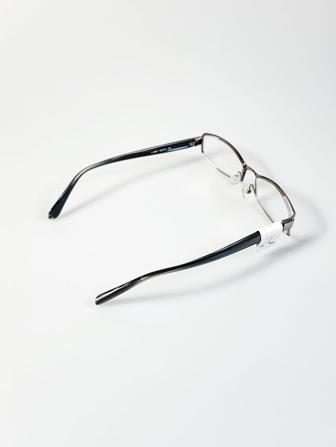 LUXURY OCCHIALI 실버 메탈 슬림 스퀘어 빈티지 안경 상품이미지4