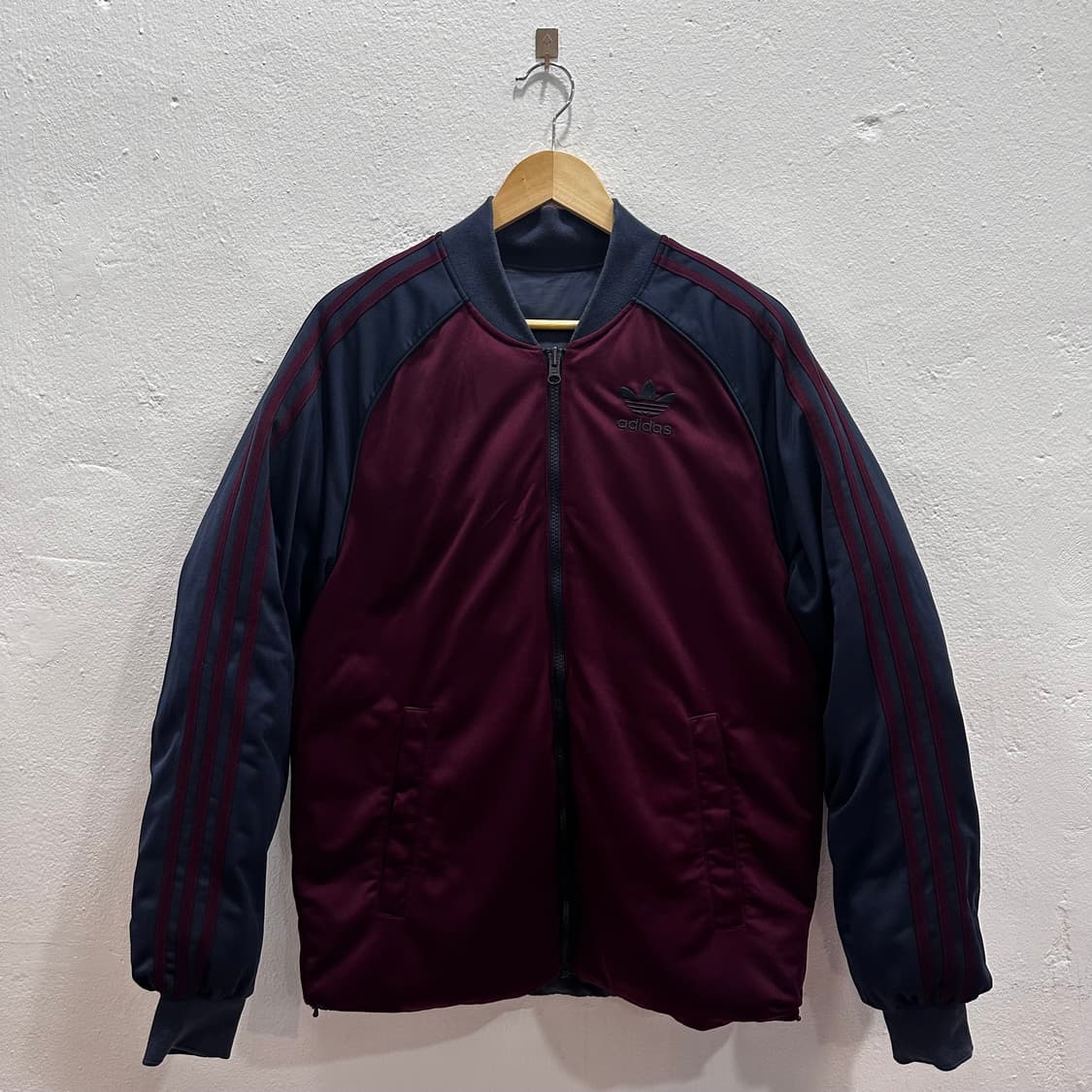 아디다스 리버서블 SST 덕다운 패딩 자켓M-L 상품이미지9