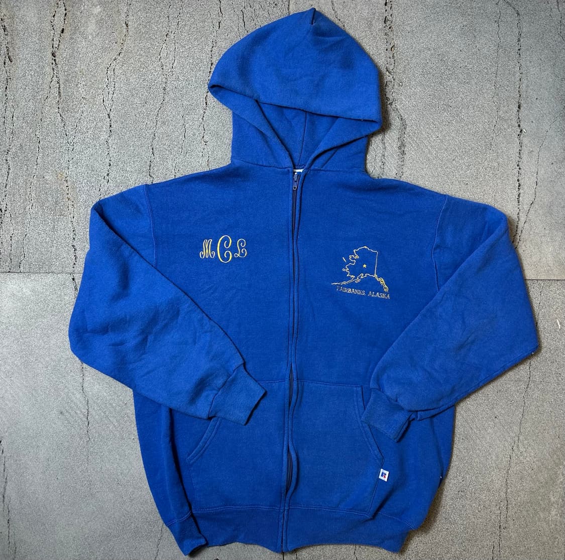 USA 90년대 추정 러셀 애슬레틱 후드집업 판매 상품이미지3