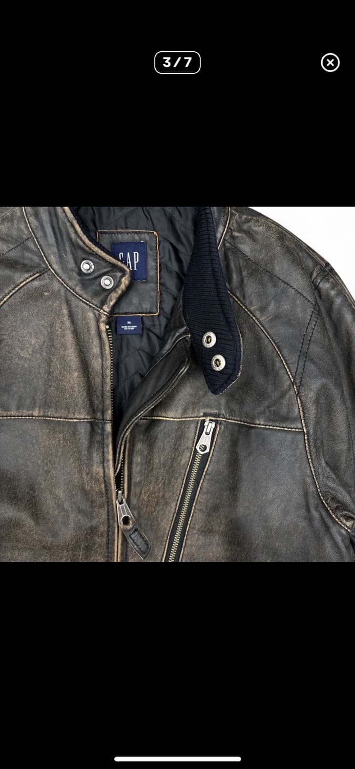 올드갭 gap 가죽자켓 상품이미지3