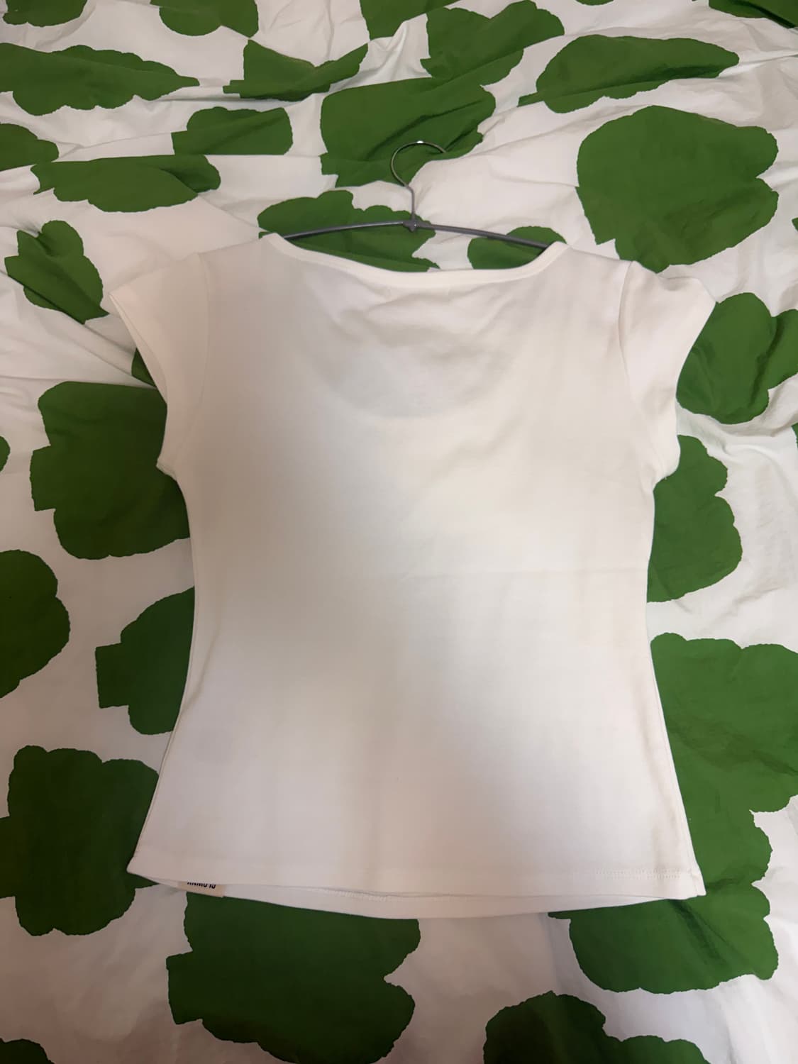 글로니 G DEEP SCOOP TEE (WHITE) 상품이미지3