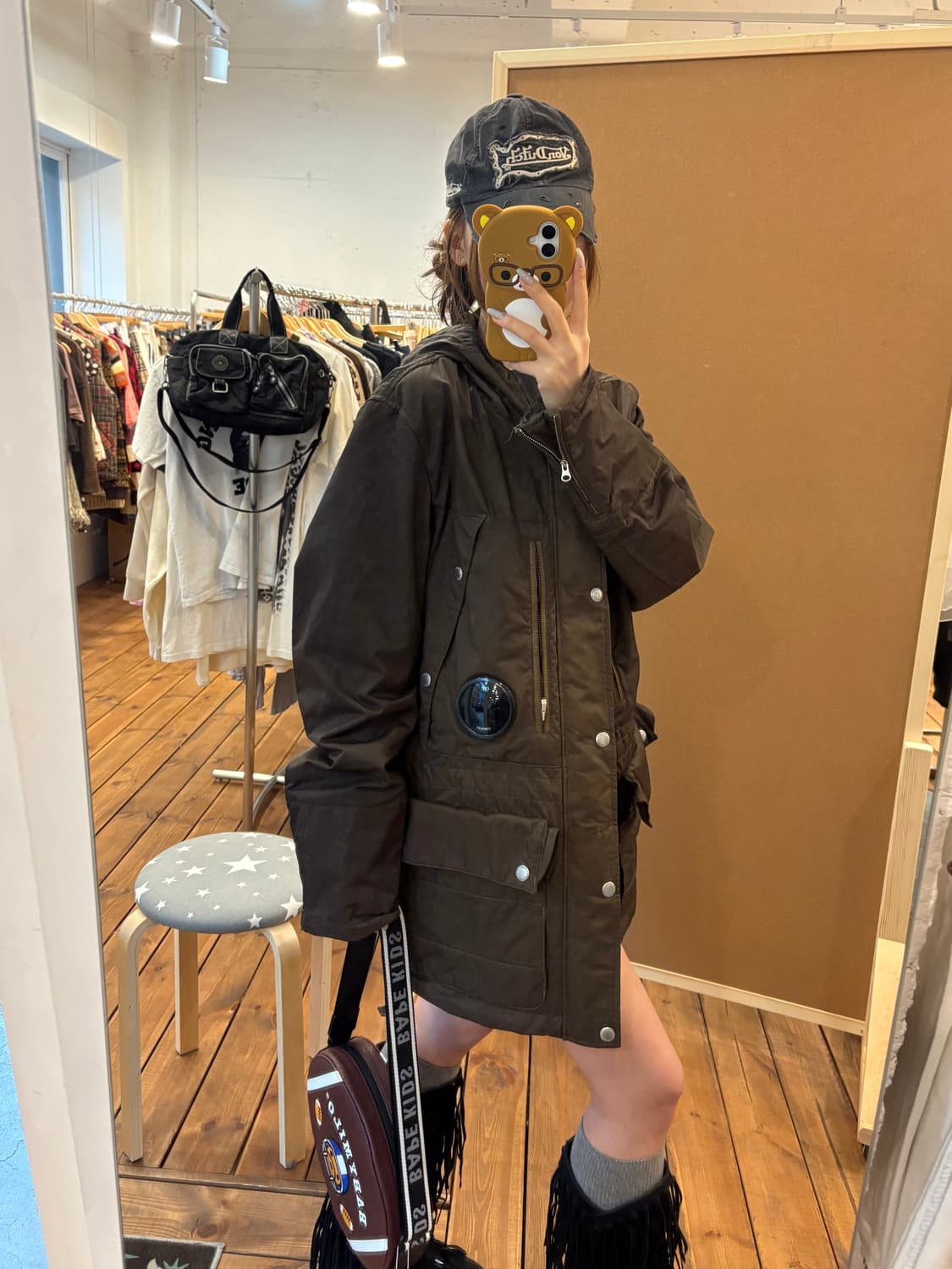 Cp company 브라운 야상자켓 상품이미지7