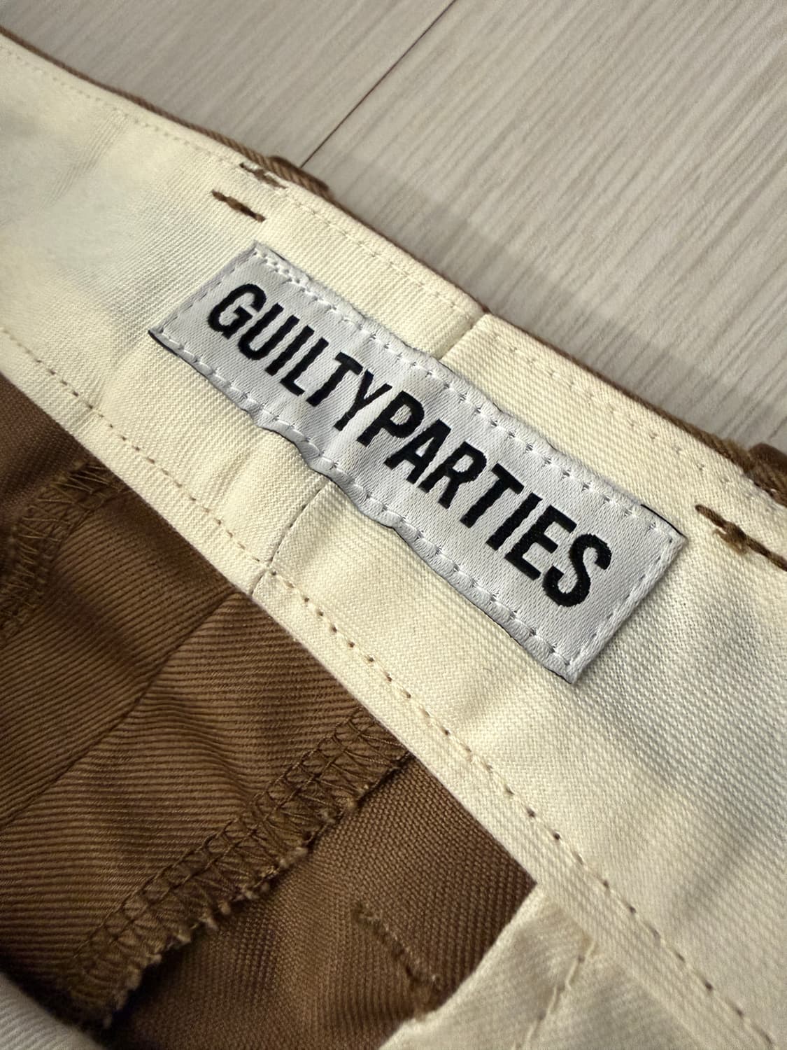 [XL] 와코마리아 투턱 치노 트라우저 상품이미지3