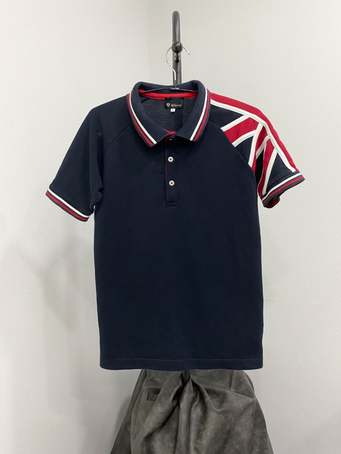 Union Jack Asymmetric Polo Shirt 상품이미지2