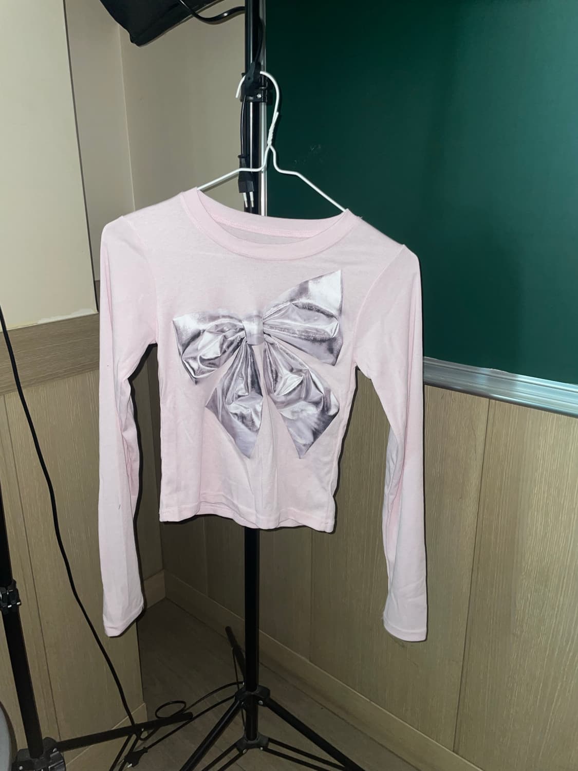 발레리나 인디핑크 리본 T 상품이미지1