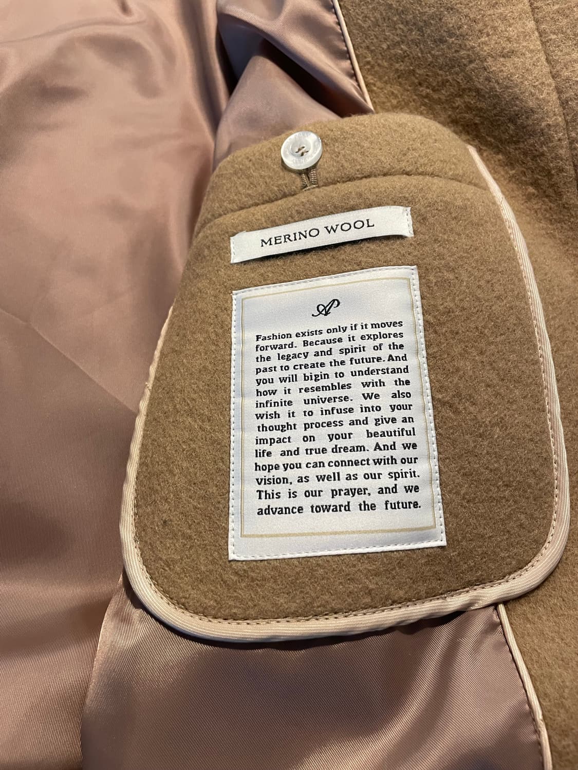 애프터프레이 더플코트 카멜 상품이미지6