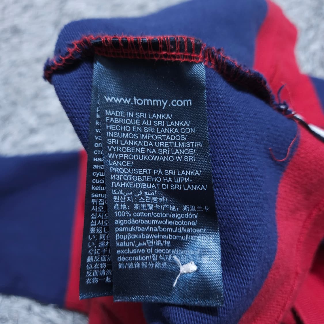 타미힐피거) L 남자 폴로티 럭비티 / 왕눈이샵 상품이미지10