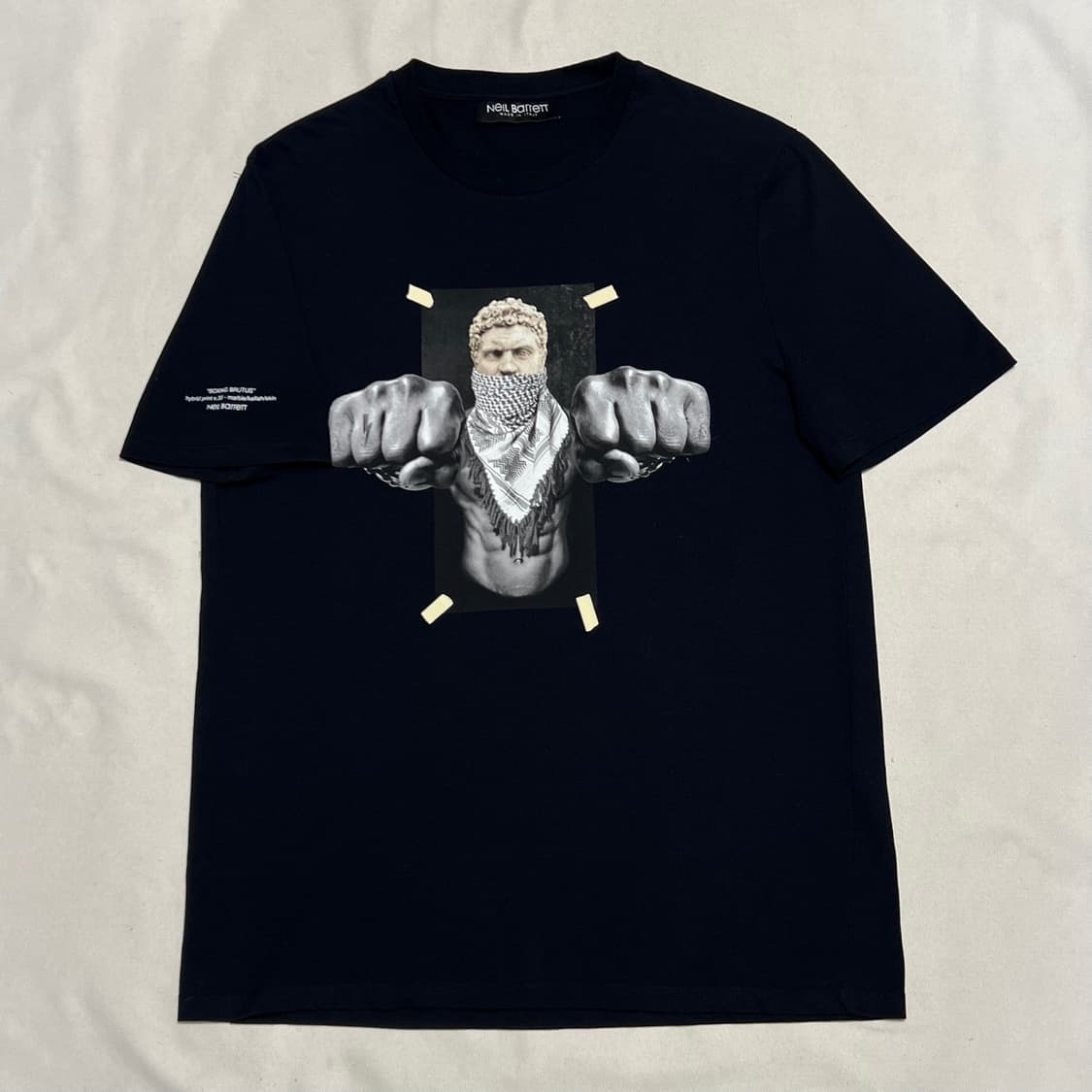 닐바렛 복싱 부루투스 프린팅 반팔 티셔츠 상품이미지2