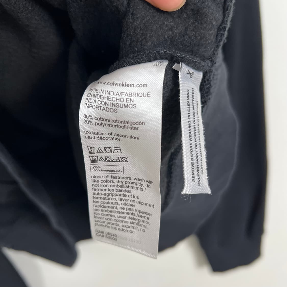 CK 캘빈클라인 릴렉스드 오버핏 코튼 자켓 상품이미지5