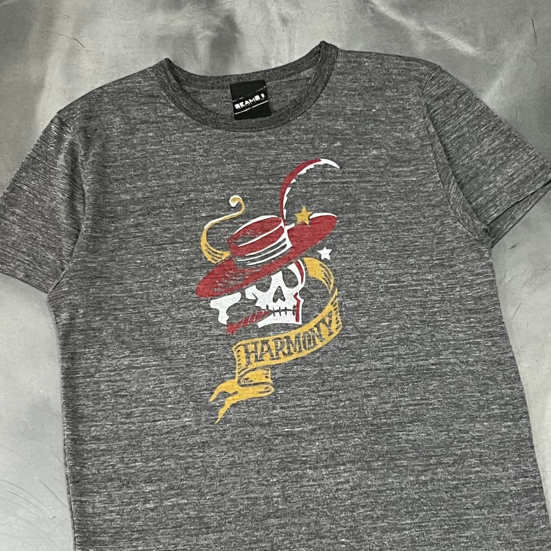  빔즈 스컬 프린팅 반팔티 y16162 상품이미지3