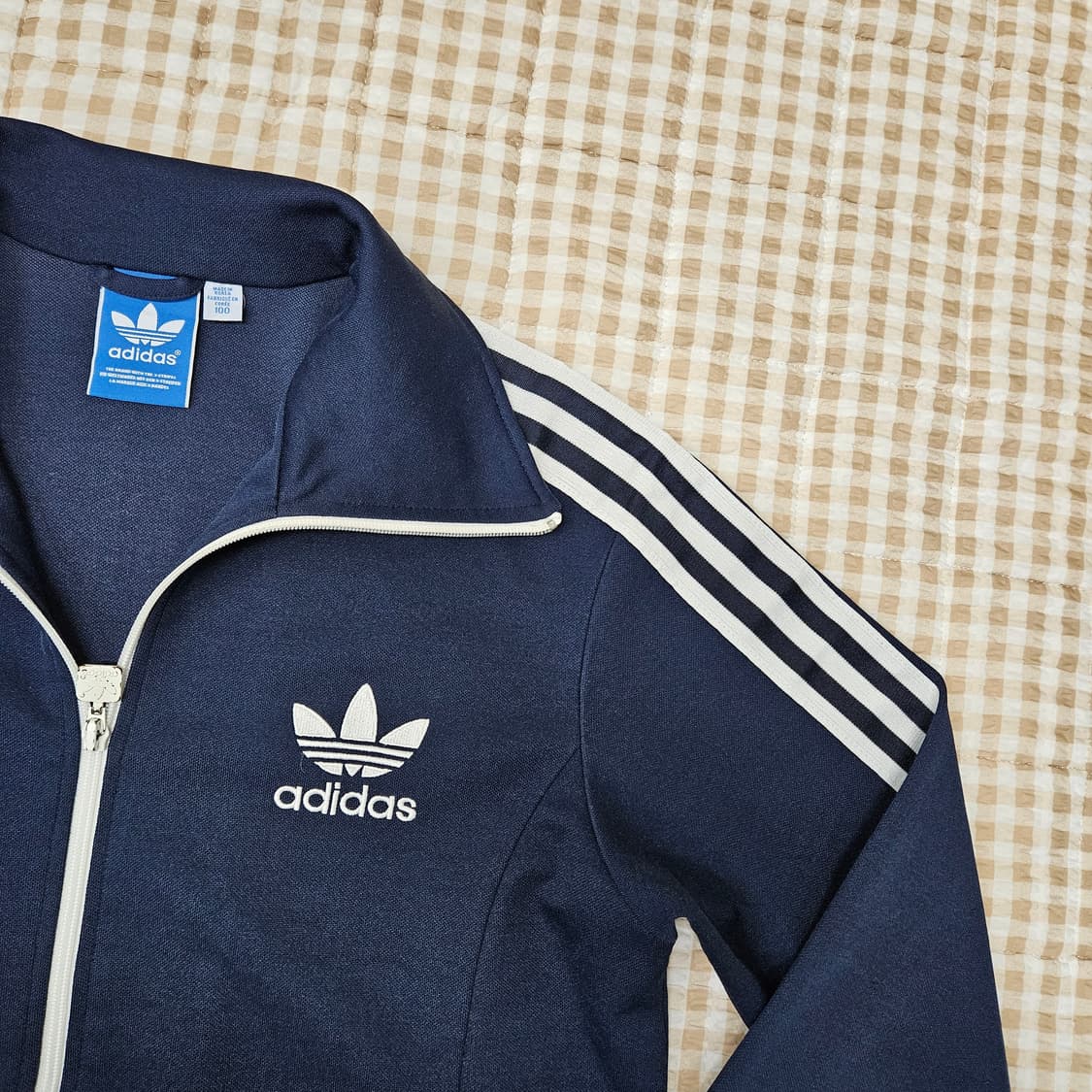 아디다스 트랙탑 집업져지 자켓 남자100 상품이미지3