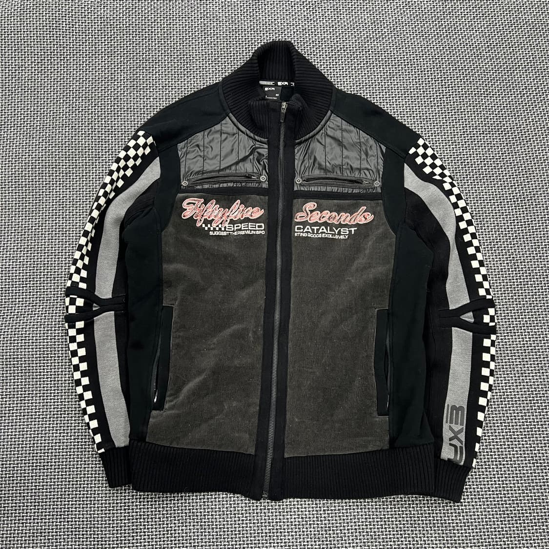 EXR 레이싱 니트집업 95 상품이미지1