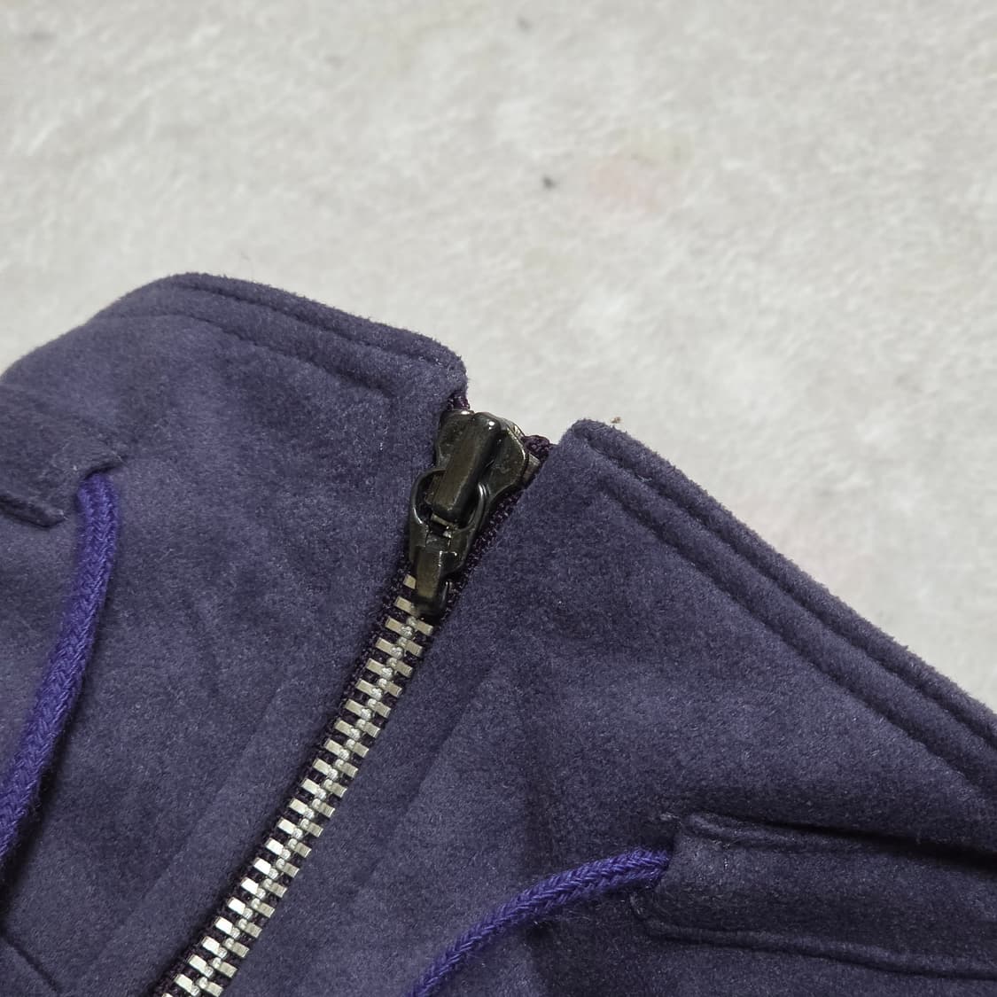 일본 빈티지 퍼플 미디 코트 자켓 상품이미지3