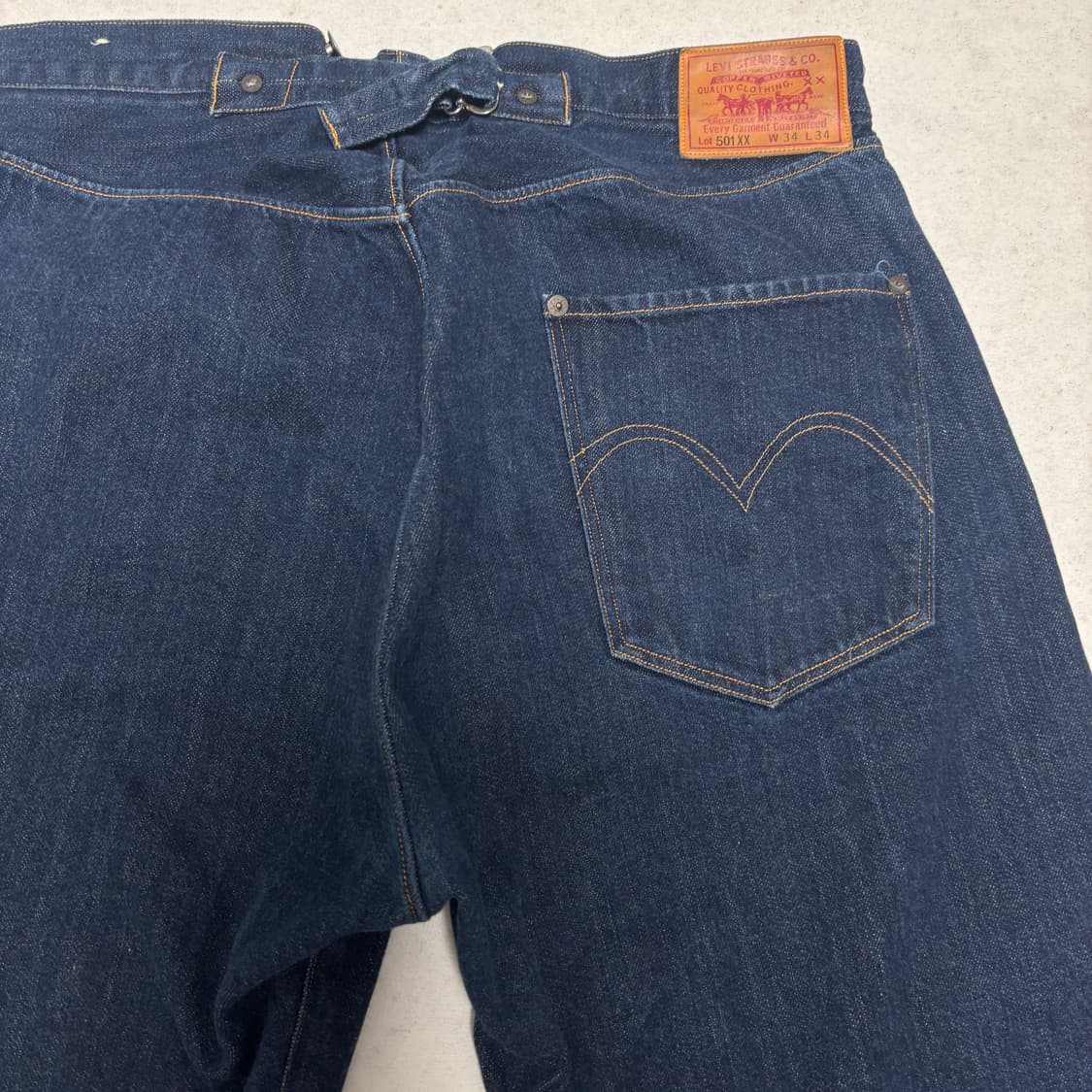 Lvc 1890 501 made in usa 콘밀 34x34 상품이미지4