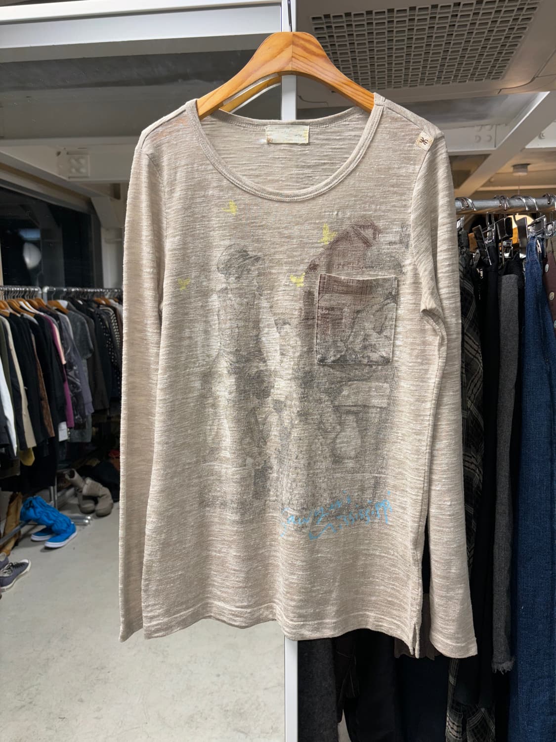 써스데이 아일랜드 슬럽 롱슬리브 상품이미지3