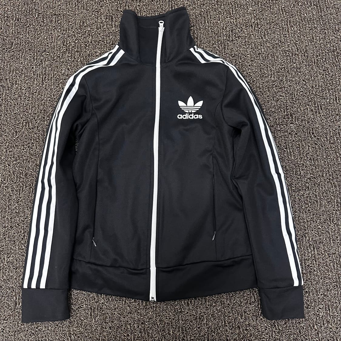아디다스 여성 유로파 져지 집업 블랙 95사이즈 상품이미지1
