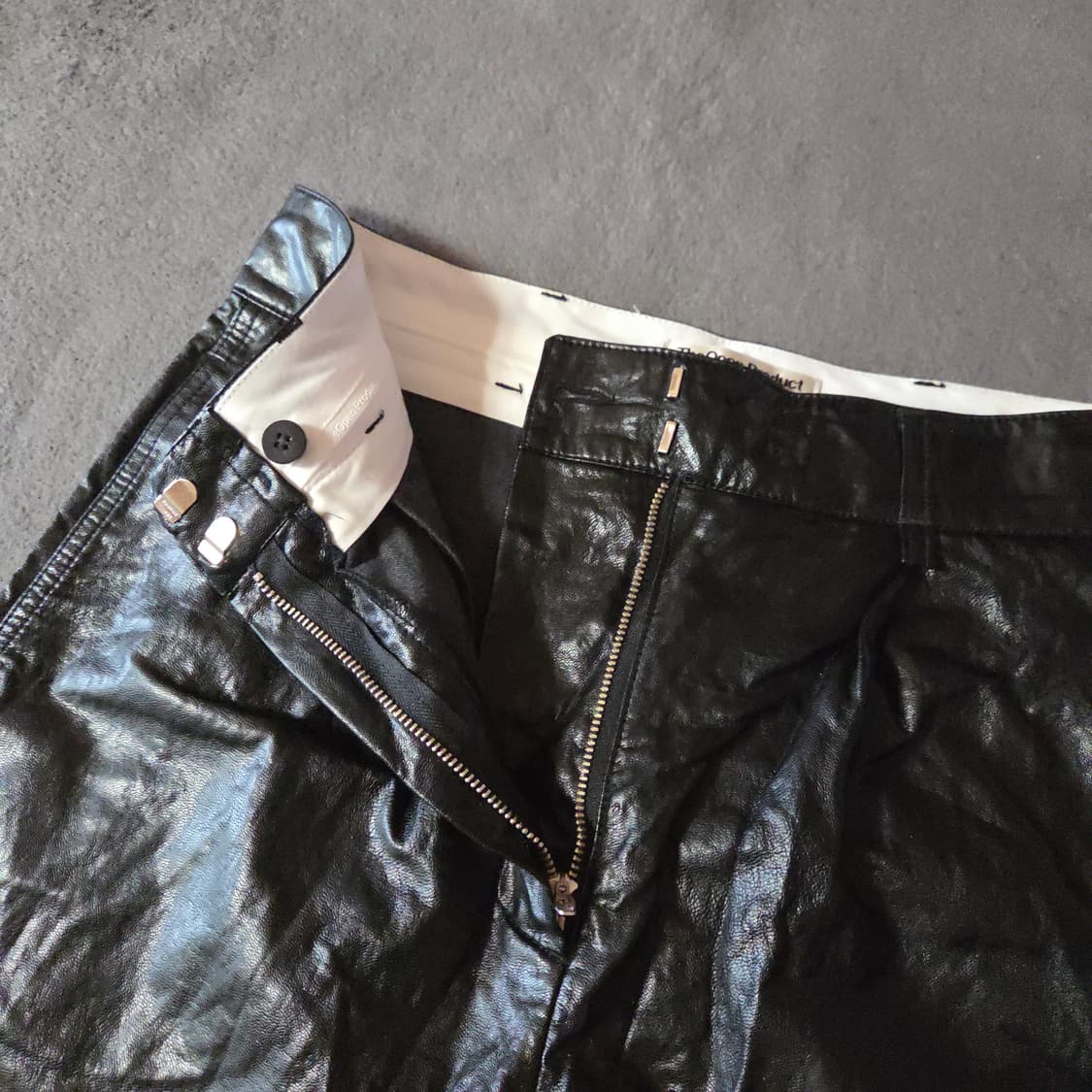 더오픈프로덕트 오픈와이와이 레더 팬츠 2 상품이미지8