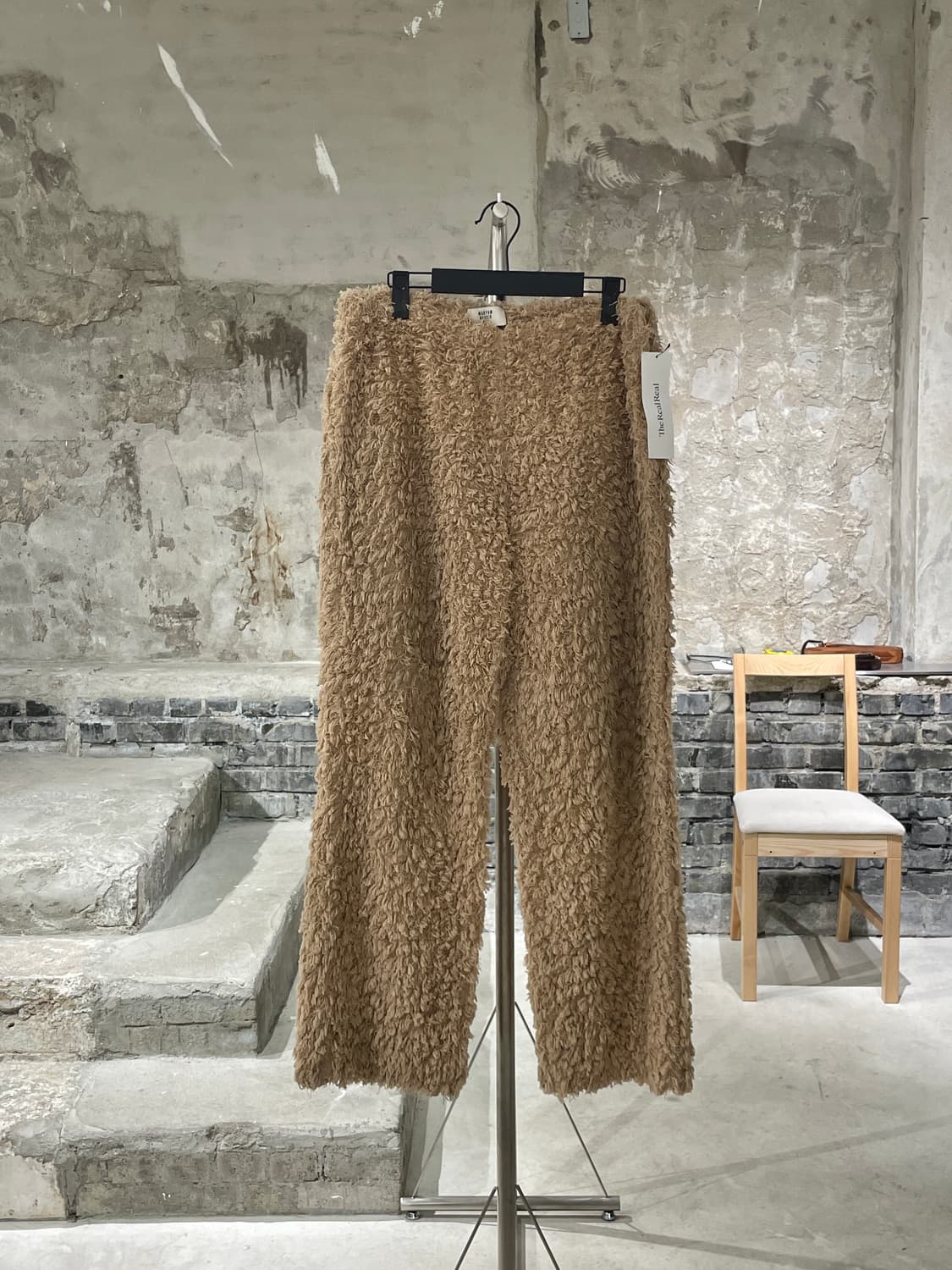 마리암 나시르 자데 16F/W 베이지 퍼 팬츠 상품이미지1