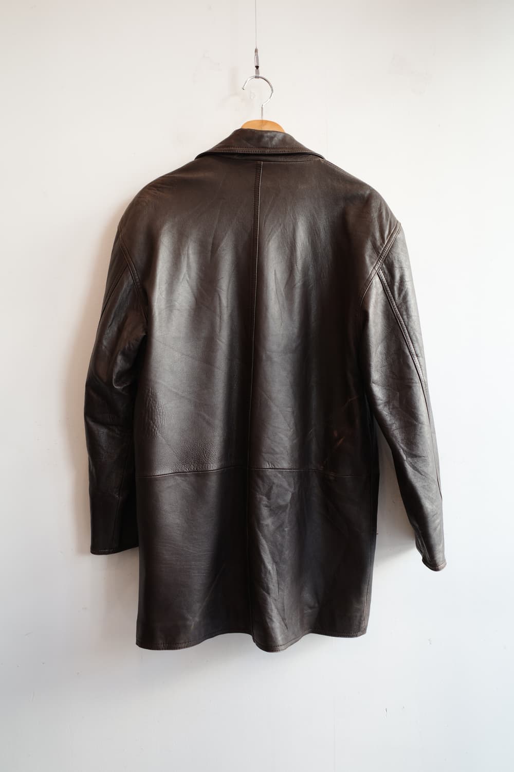 Japan brand 램스킨 더블 가죽자켓 상품이미지10