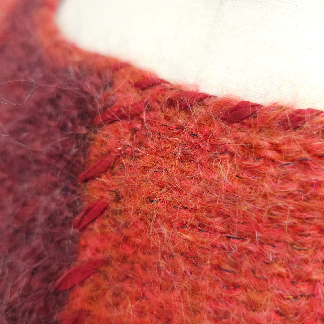 맥시스터 울혼방 패치워크 니트 상품이미지6