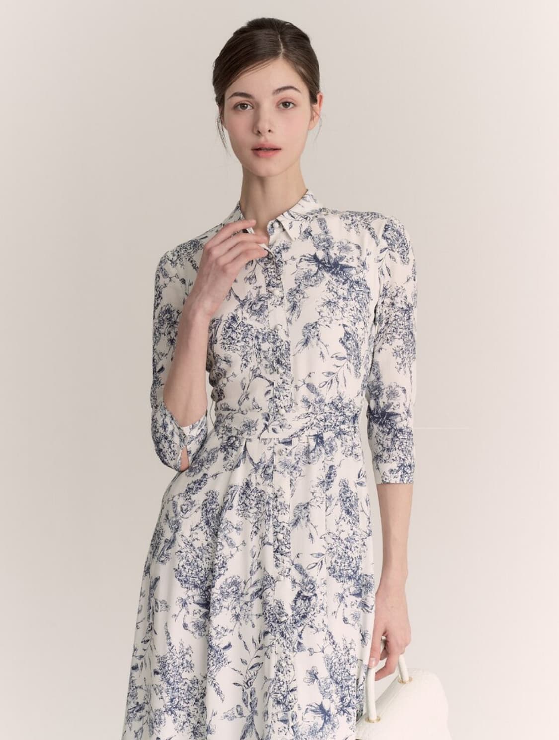 그레이스유 Claire Long One-piece (Blue) 상품이미지1