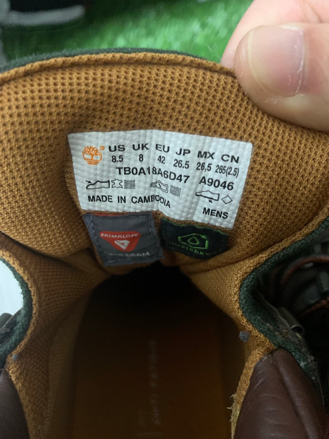 265) 팀버랜드 필드 부츠 다크브라운 상품이미지6