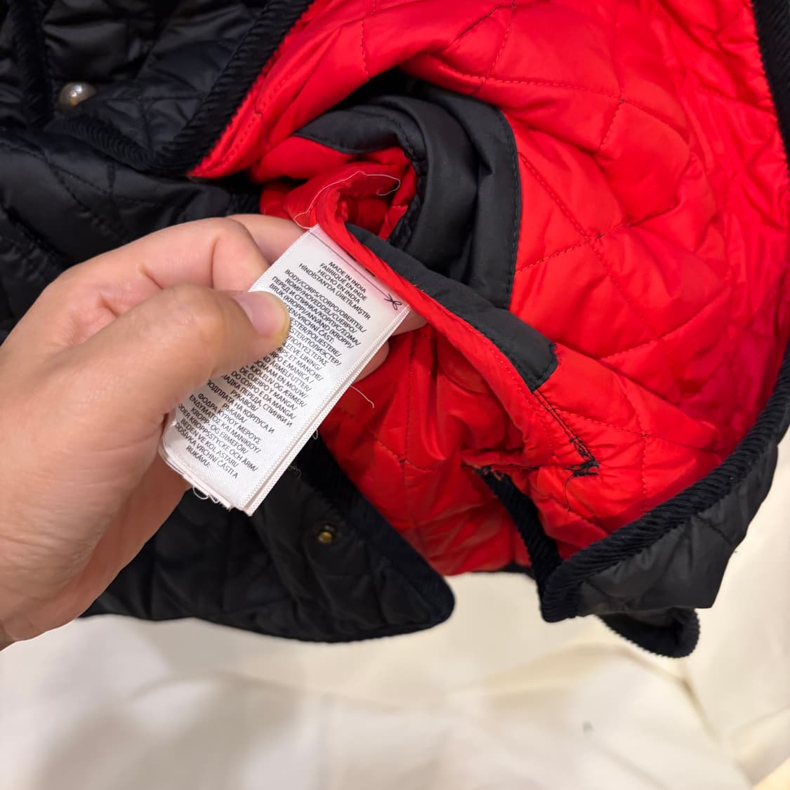 폴로 랄프로렌 코듀로이 퀼팅 자켓 점퍼 상품이미지5